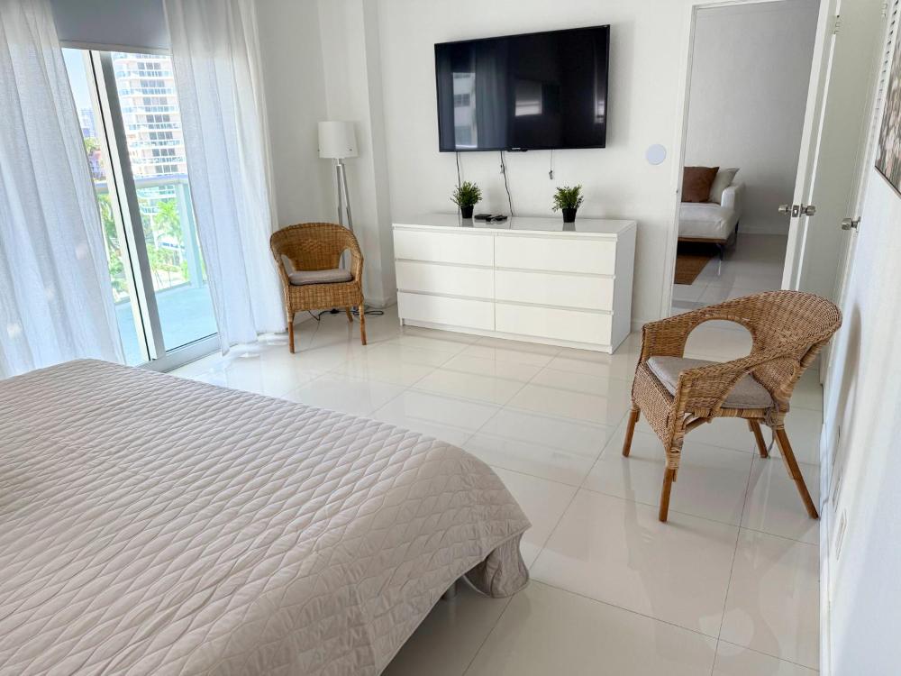 Two-Bedroom Apartment with Partial Ocean View interior